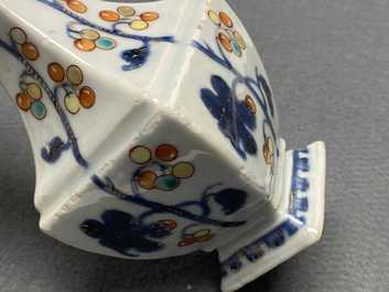 A pair of Chinese 'Pronk studio' vases, Qianlong